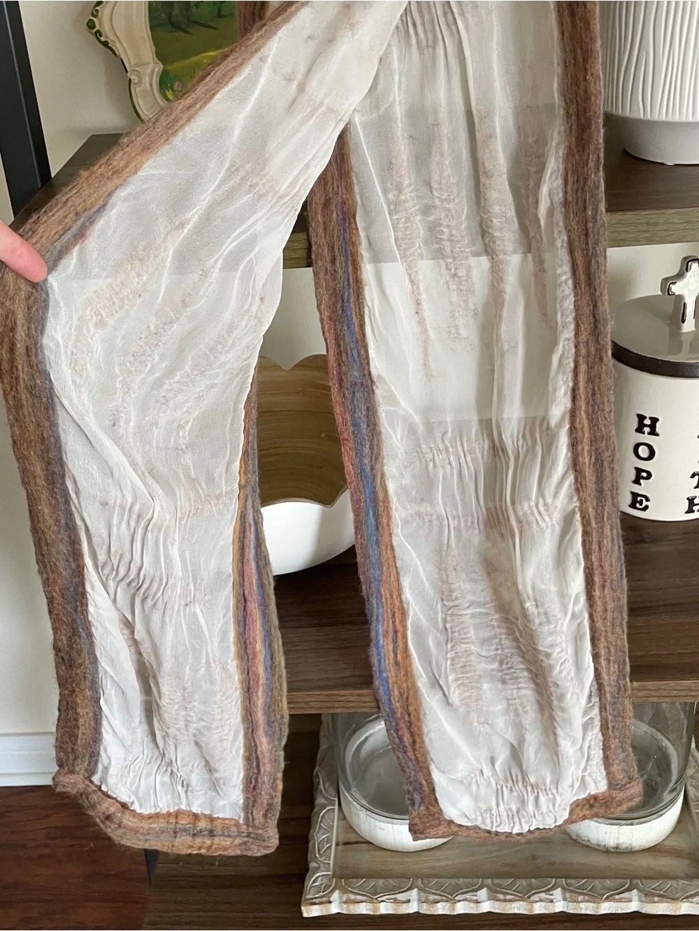 Women's Scarf Sheer & Sweater Materials